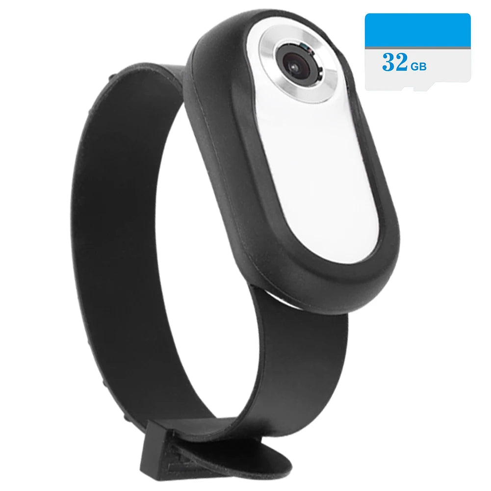 Collare con fotocamera per animali domestici HD 1080P - Action Cam con scheda 32GB