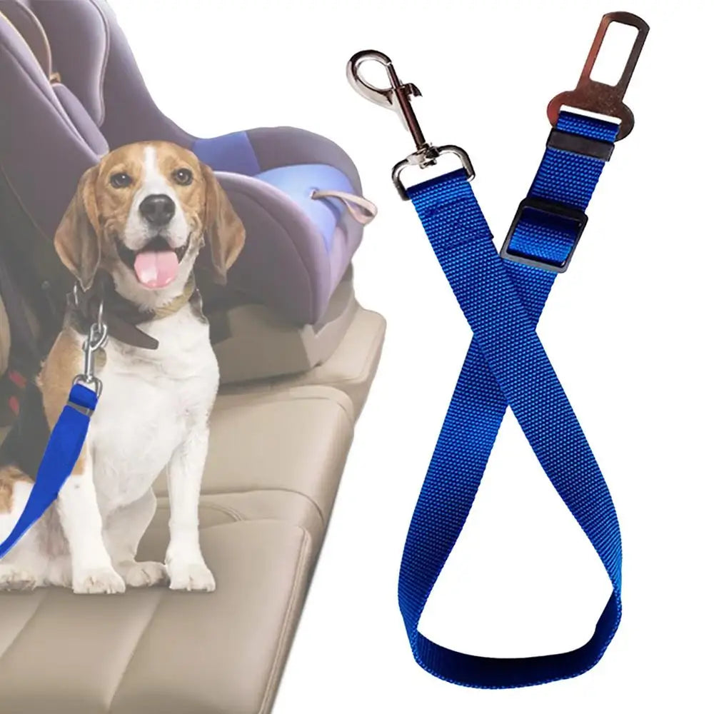 Cintura di sicurezza per auto regolabile per cani - Clip per imbracatura di sicurezza