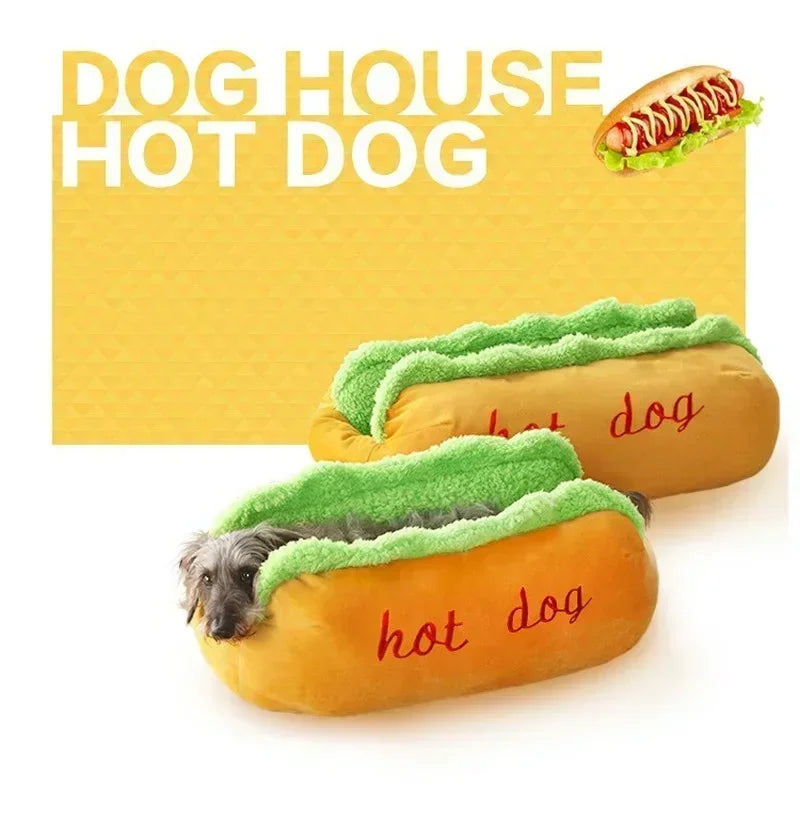 Cuccia per animali domestici a forma di Hot Dog